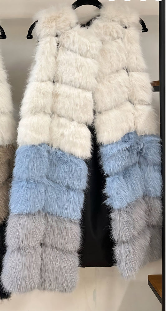 Ice Queen Fur Vest