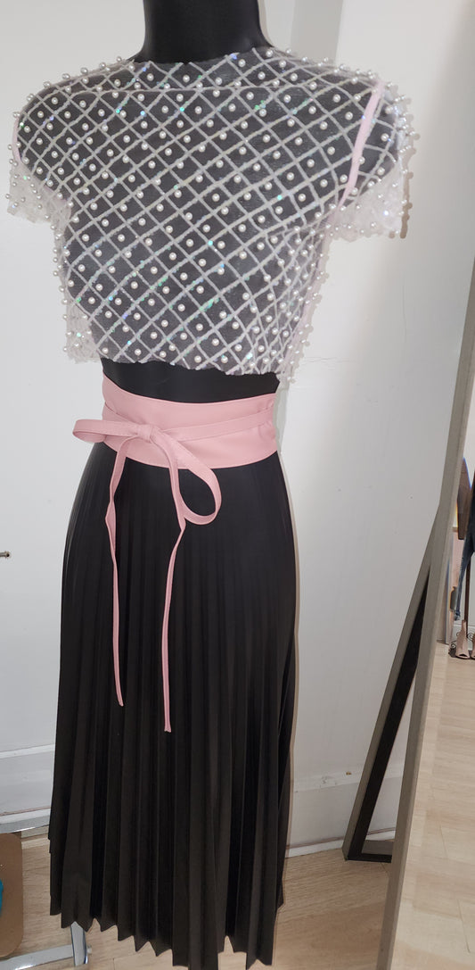 Pearls for Girls Sequin Top