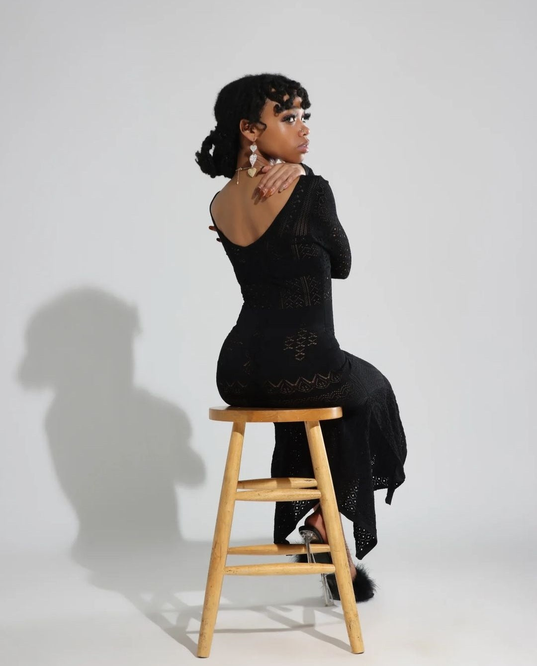 Black Vixen Knit Dress